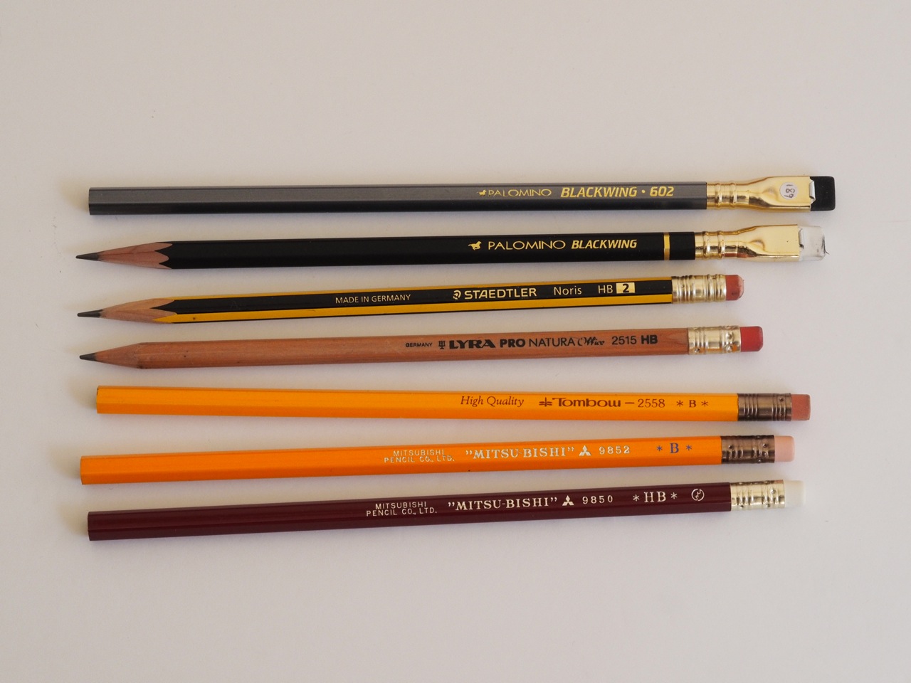 消しゴム付き鉛筆の新色、限定発売 | 文房具絶滅倶楽部 | クールシニア 